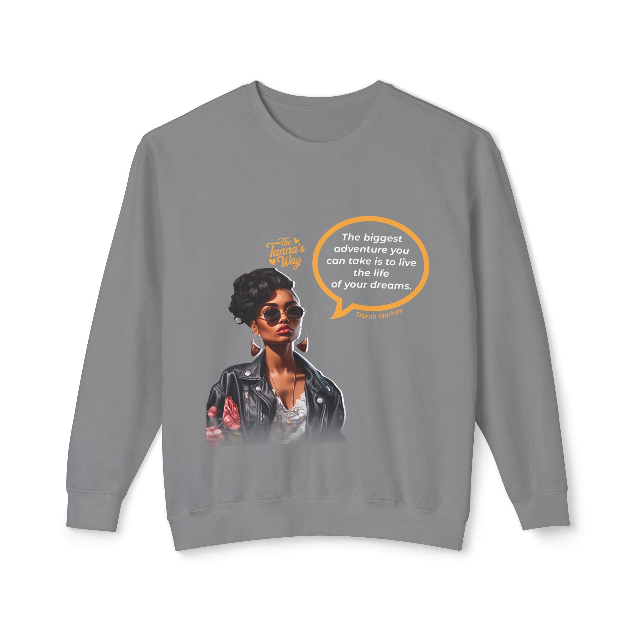Oprah Winfrey | Unisex Lightweight Crewneck Sweatshirt